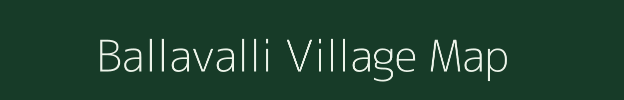 Ballavalli village map in Karnataka