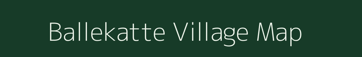 Ballekatte village map in Karnataka