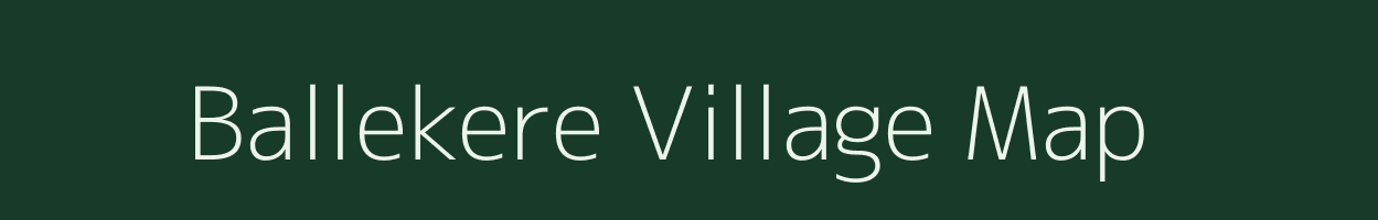 Ballekere village map in Karnataka