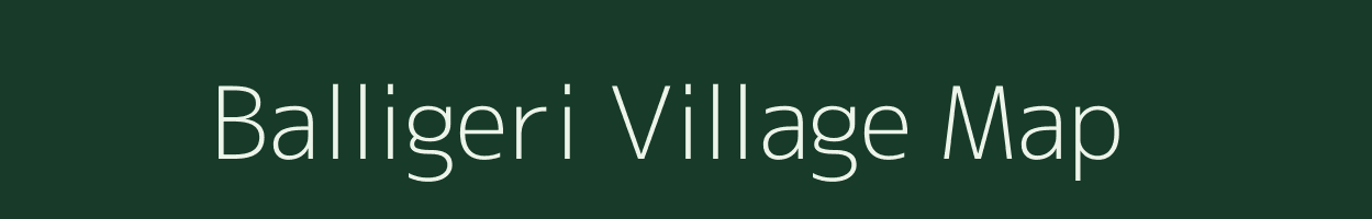 Balligeri village map in Karnataka