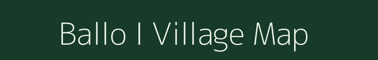 Ballo I village map in Arunachal Pradesh