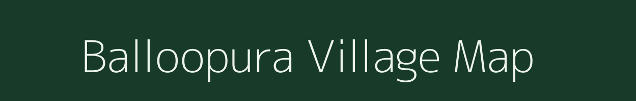 Balloopura village map in Rajasthan