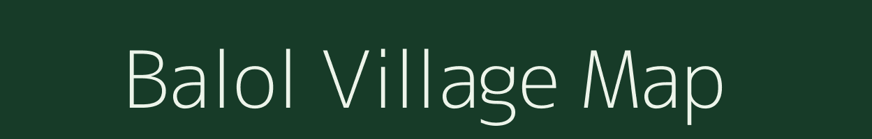 Balol village map in Gujarat