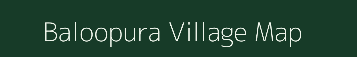 Baloopura village map in Rajasthan