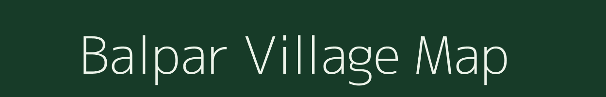 Balpar village map in Uttar Pradesh