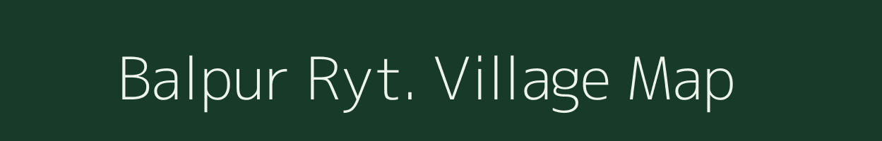 Balpur Ryt. village map in Madhya Pradesh