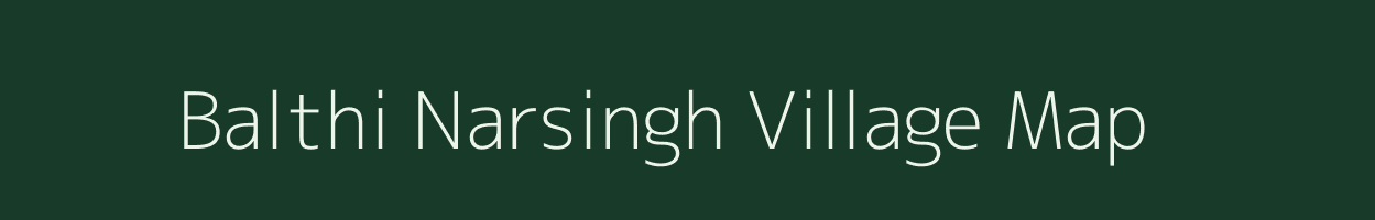 Balthi Narsingh village map in Bihar
