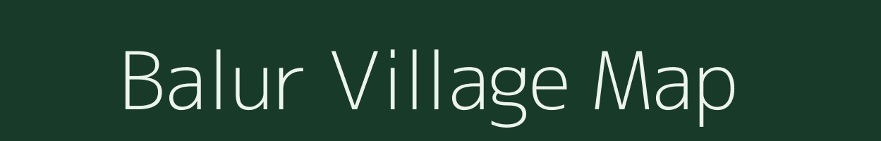Balur village map in Tamil Nadu