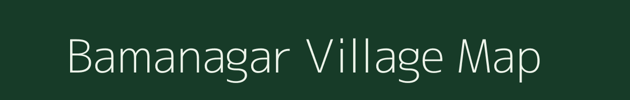 Bamanagar village map in West Bengal