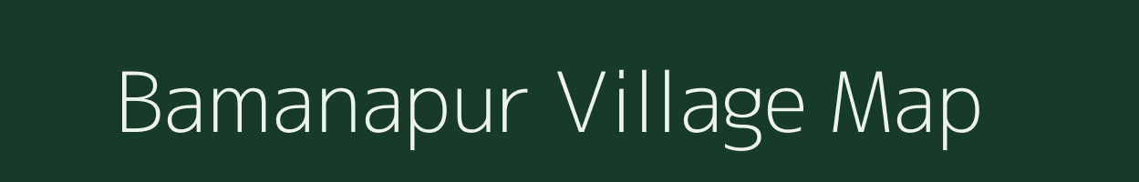 Bamanapur village map in Odisha