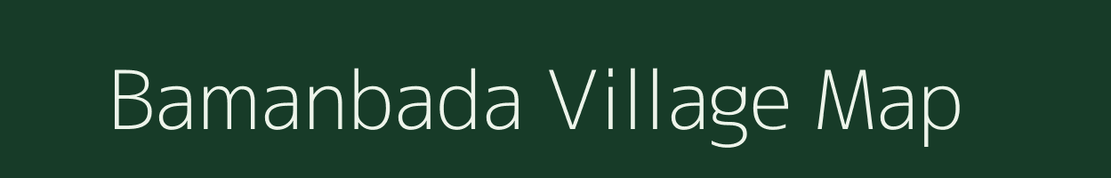 Bamanbada village map in Odisha