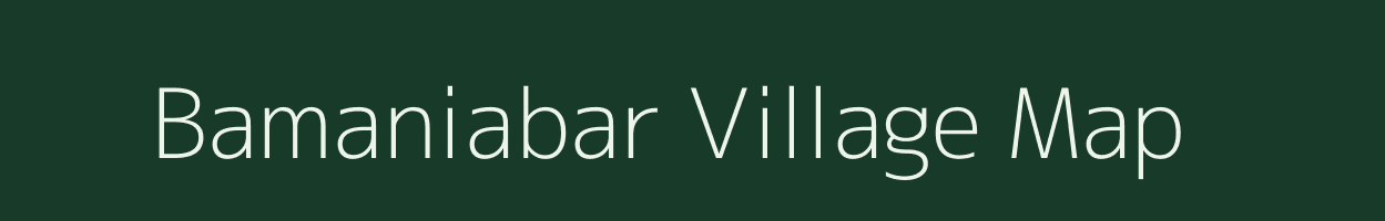 Bamaniabar village map in West Bengal