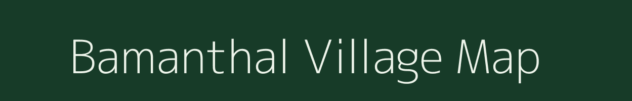 Bamanthal village map in Uttarakhand