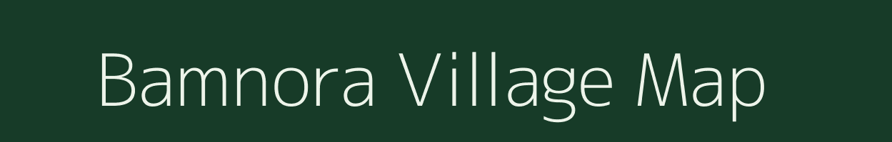 Bamnora village map in Madhya Pradesh