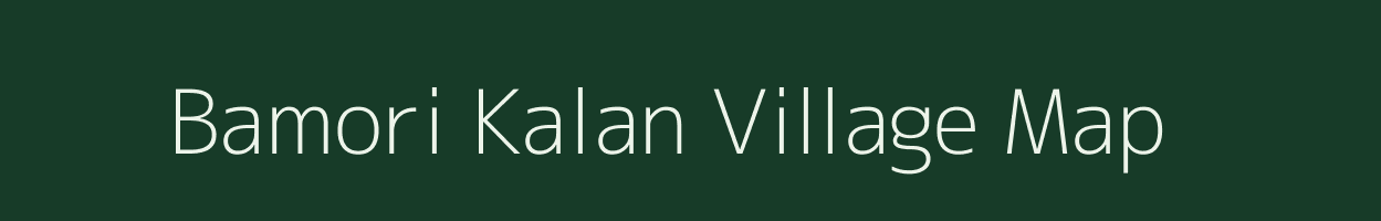 Bamori Kalan village map in Rajasthan