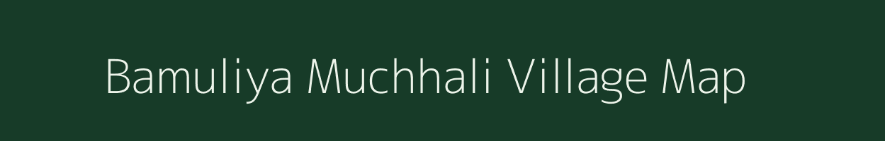 Bamuliya Muchhali village map in Madhya Pradesh