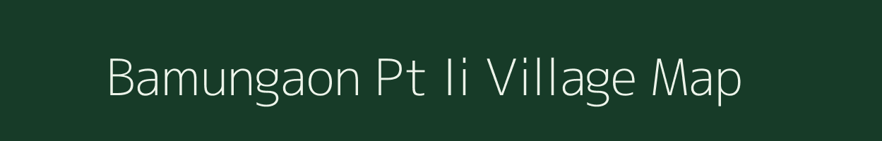 Bamungaon Pt Ii village map in Assam