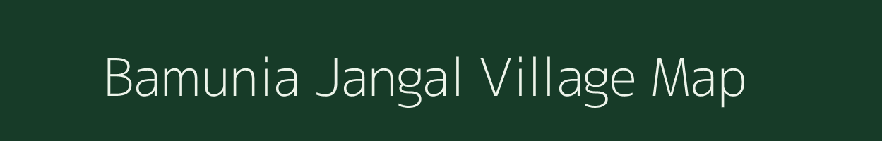 Bamunia Jangal village map in West Bengal