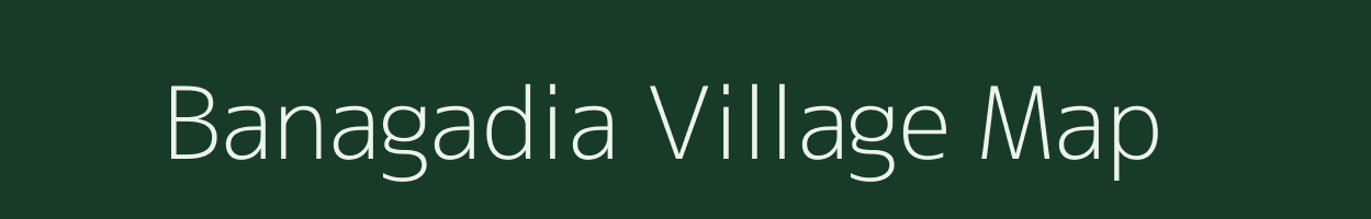Banagadia village map in Odisha
