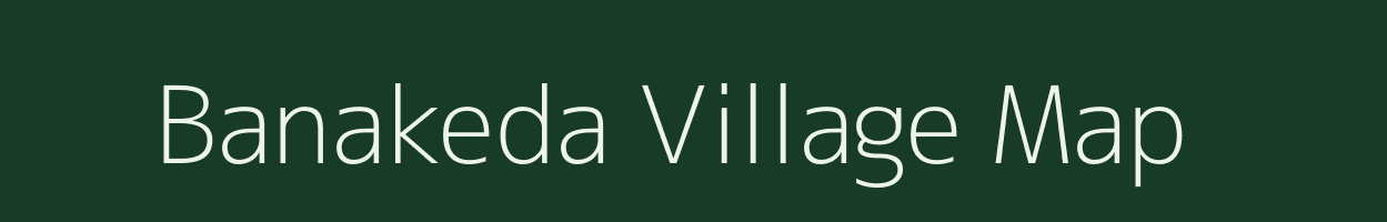 Banakeda village map in Odisha