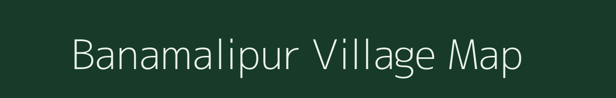 Banamalipur village map in Odisha