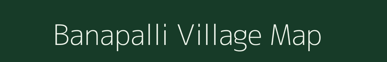Banapalli village map in Odisha