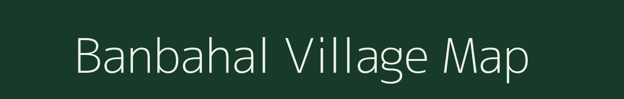 Banbahal village map in West Bengal