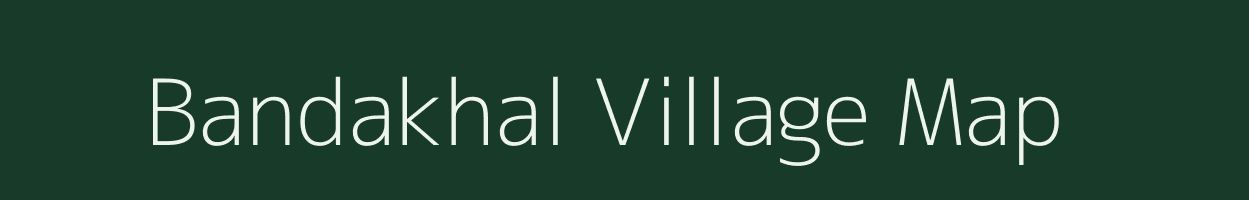 Bandakhal village map in Odisha