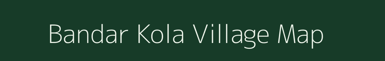 Bandar Kola village map in West Bengal