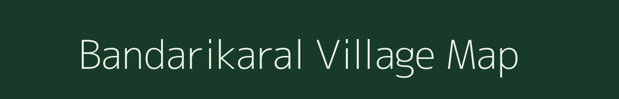 Bandarikaral village map in Odisha