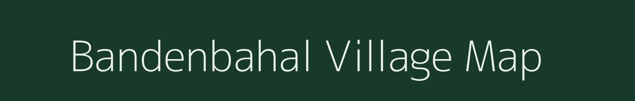 Bandenbahal village map in Odisha