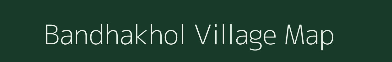 Bandhakhol village map in Odisha