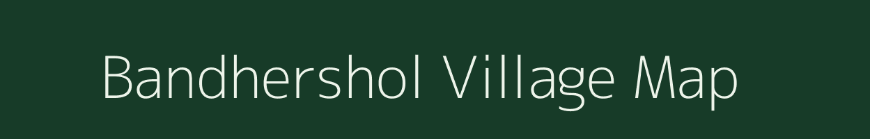 Bandhershol village map in West Bengal