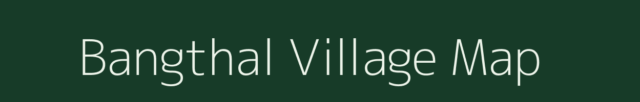 Bangthal village map in Uttarakhand