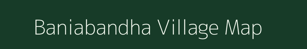 Baniabandha village map in Odisha