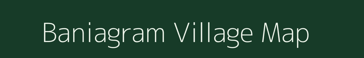 Baniagram village map in West Bengal