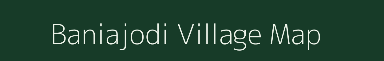 Baniajodi village map in Odisha