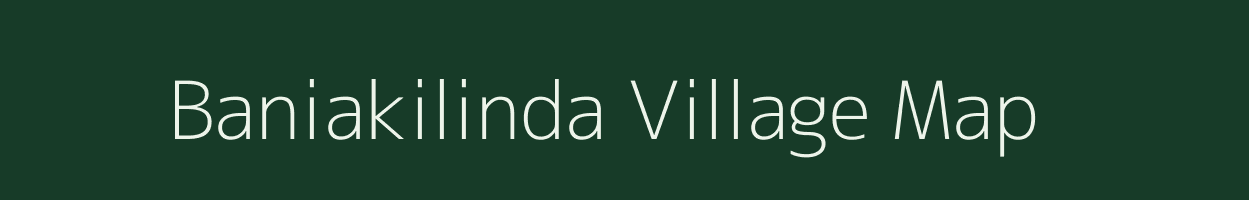 Baniakilinda village map in Odisha