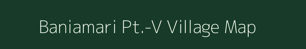 Baniamari Pt.-V village map in Assam