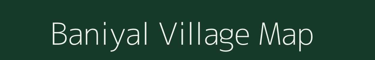 Baniyal village map in West Bengal