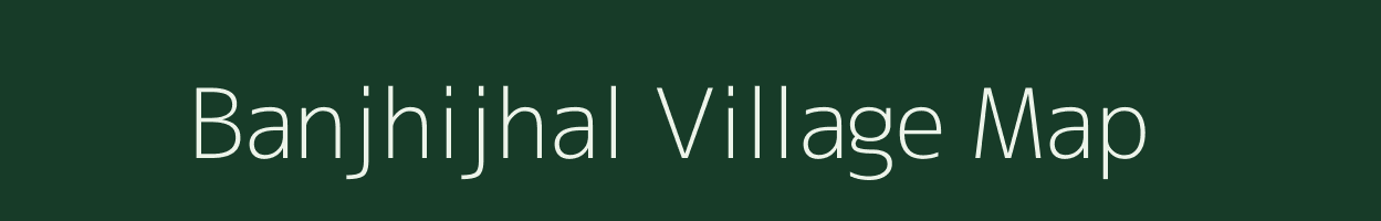 Banjhijhal village map in Odisha