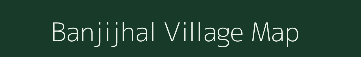 Banjijhal village map in Odisha