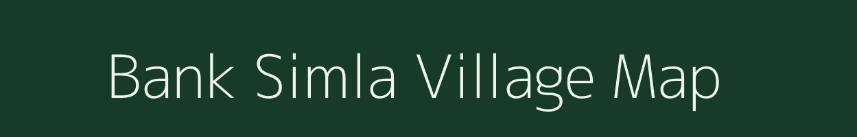 Bank Simla village map in West Bengal