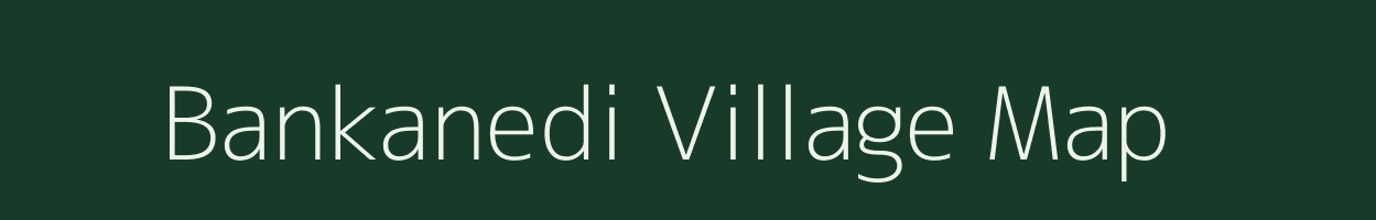 Bankanedi village map in Odisha