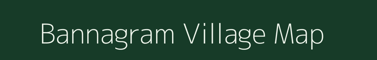 Bannagram village map in Jharkhand