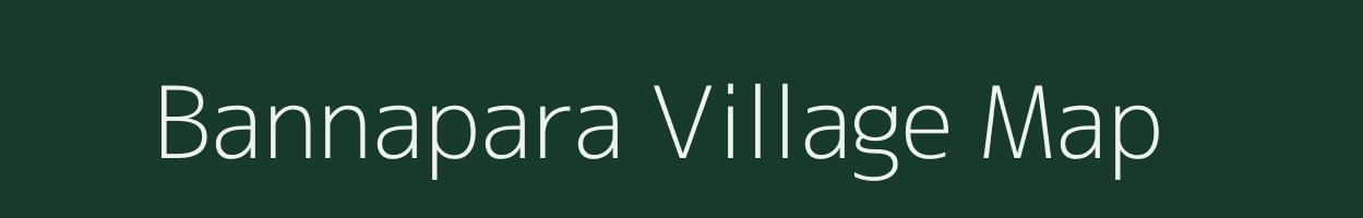 Bannapara village map in West Bengal