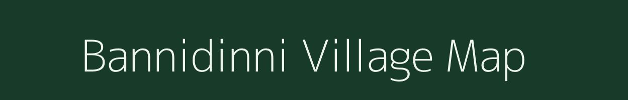 Bannidinni village map in Karnataka