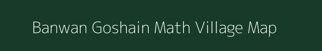 Banwan Goshain Math village map in Bihar