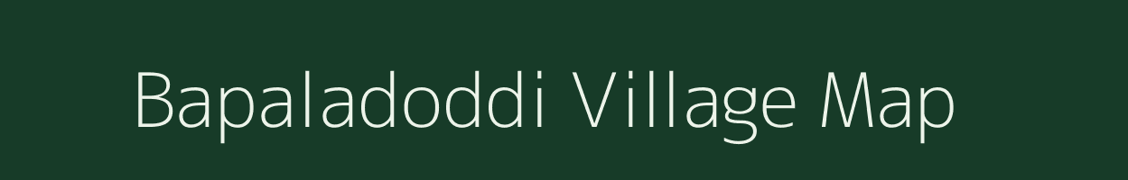 Bapaladoddi village map in Andhra Pradesh