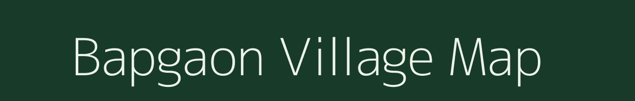 Bapgaon village map in Maharashtra